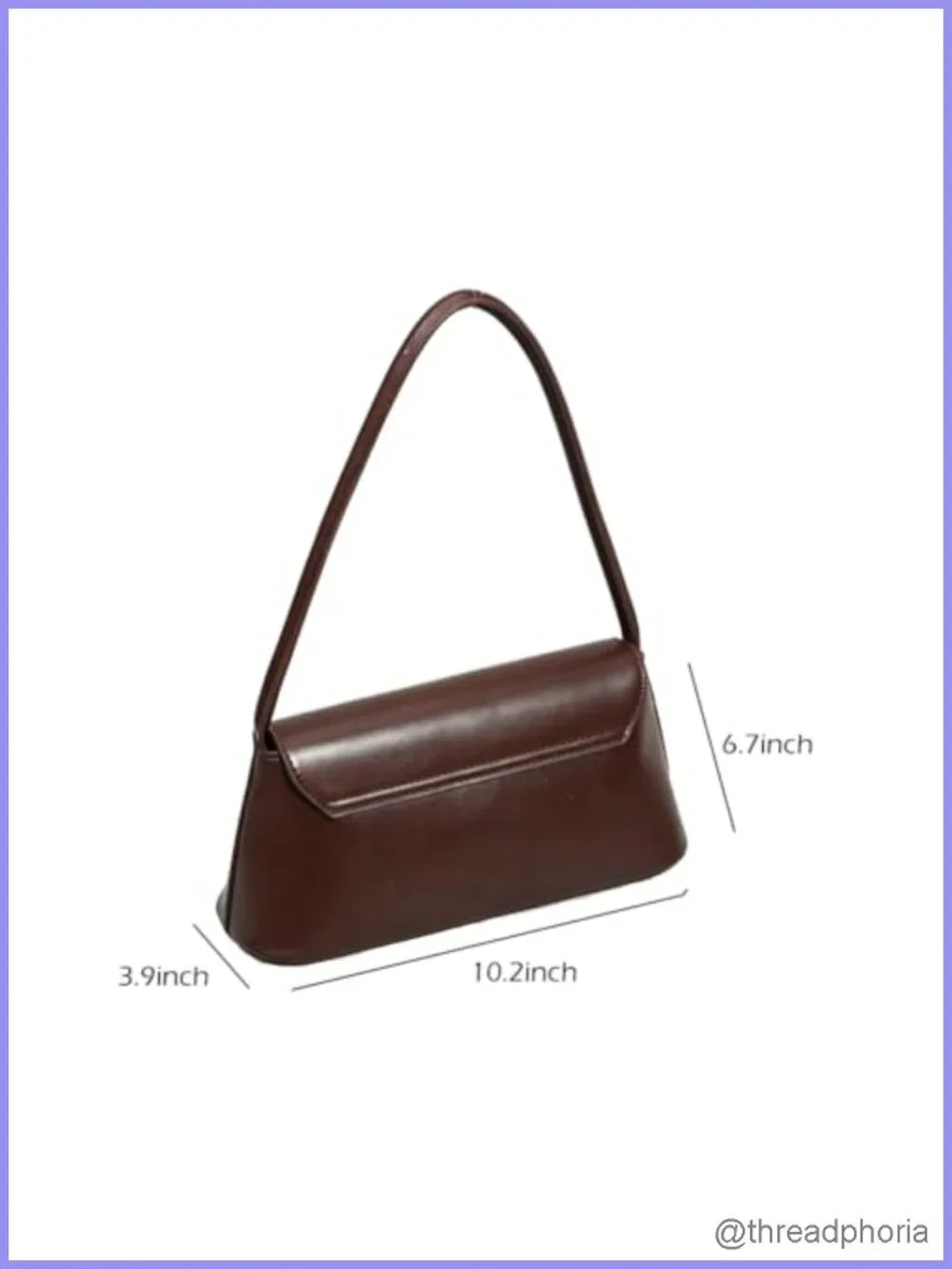Vintage Faux Leather Hobo Handbag Shoulder Purse Women Retro Small